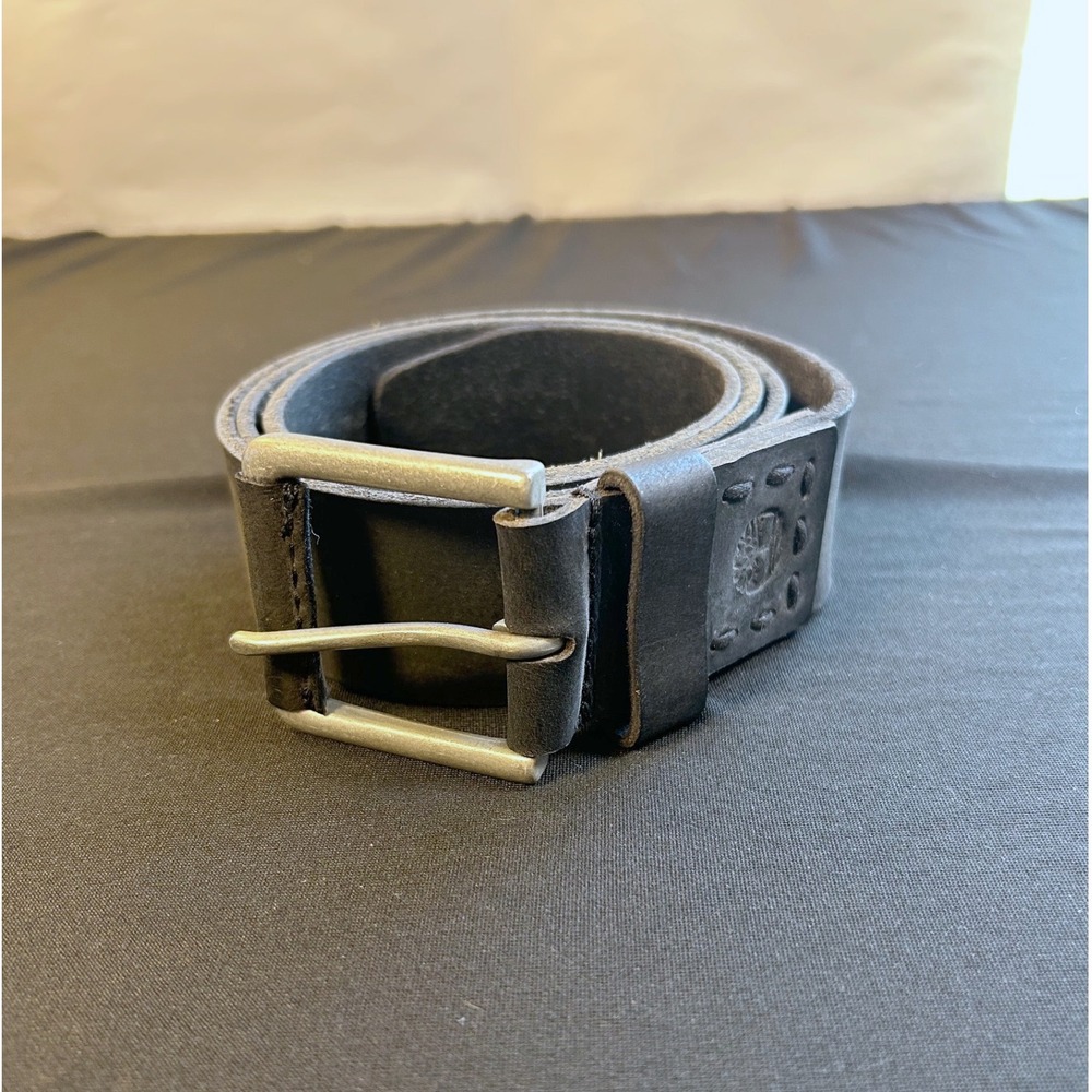timberland mens‎ 38 XL genuine leather black belt office wedding old money